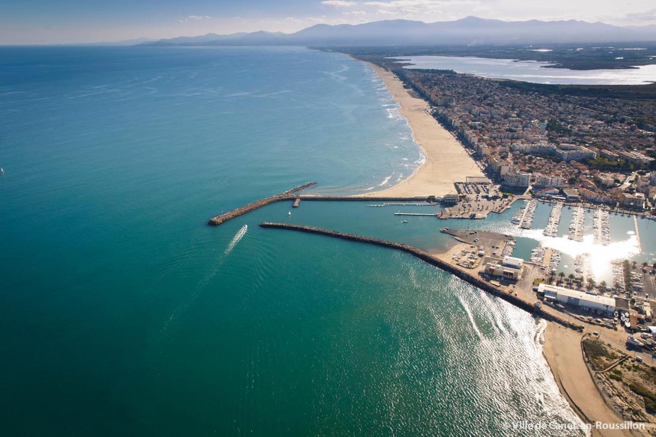 "Calypso 1" Super Appartement A 100M De La Mer Canet-en-Roussillon Luaran gambar
